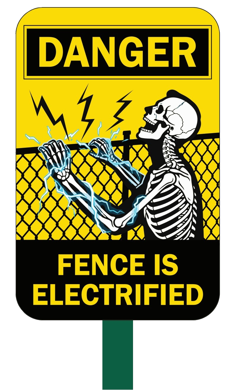 Electrified Fence Sign