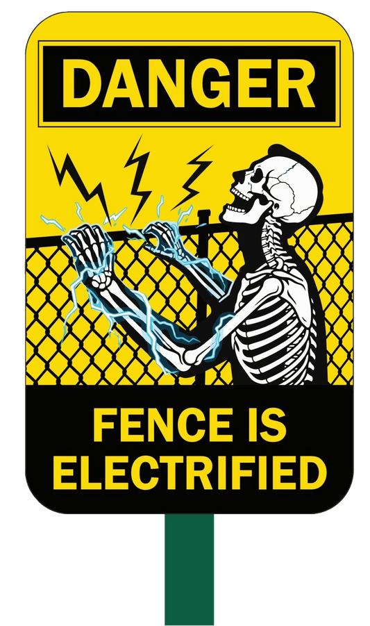 Electrified Fence Sign